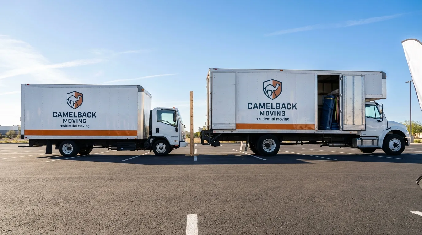 Moving truck size capacity guide in Wausau